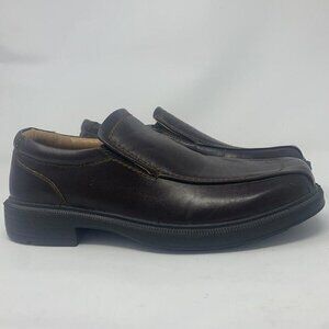 Deer Stags Slip-On Dress Shoes, Men's Size 9.5 M, Brown